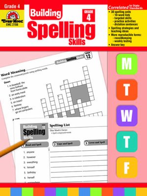 cover image of Building Spelling Skills Daily Practice